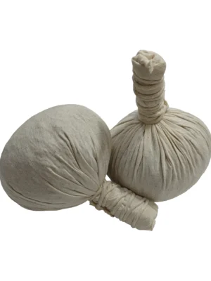 זוג שקיות גדולות לצמחי מרפא THAI HERBAL BAGS MASSAGH